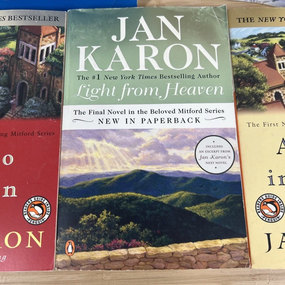 Jan Karon Mitford Series 5 Book Lot PB At Home In Mitford New Song Canaan